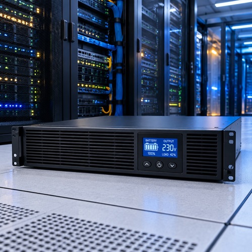 UPS یو پی اس آنلاین 3 کاوا 3KVA رکمونت